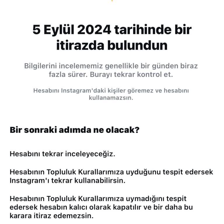 Instagram Hesabım Askıya Alındı Attığım Kimliği Kabul Etmiyor!