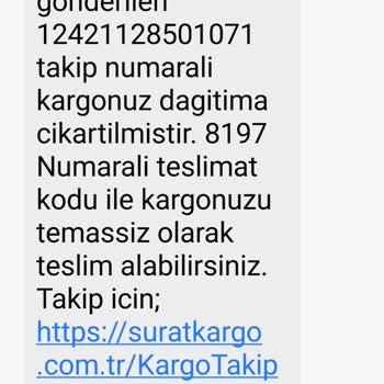 Sürat Kargo Ve Hepsiburada Sorumsuzluğu