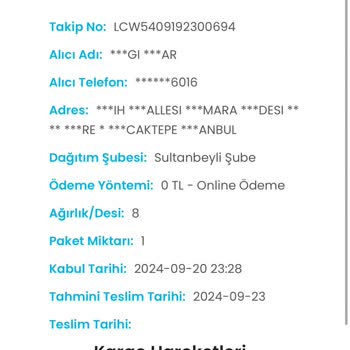 Teslim Edilmeyen Kargom Kargoist Şikayeti