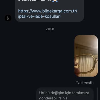 Bilge Karga Sürekli Defolu Gönderilen Gözlük