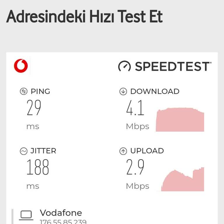 Mobil İnternet Hızım Taahhütün Altında