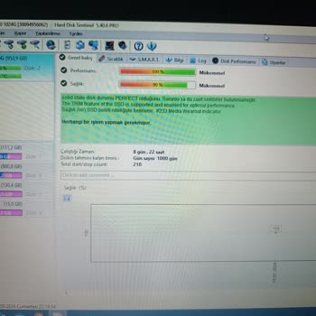 Hikvision Türkiye Hikvision 1 TB SSD Problemi