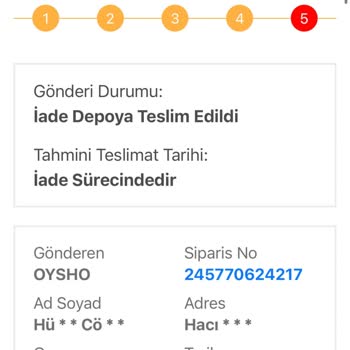 Bir Günde Kargo Oysho Kargomu Getirmeden İade Ediyor!