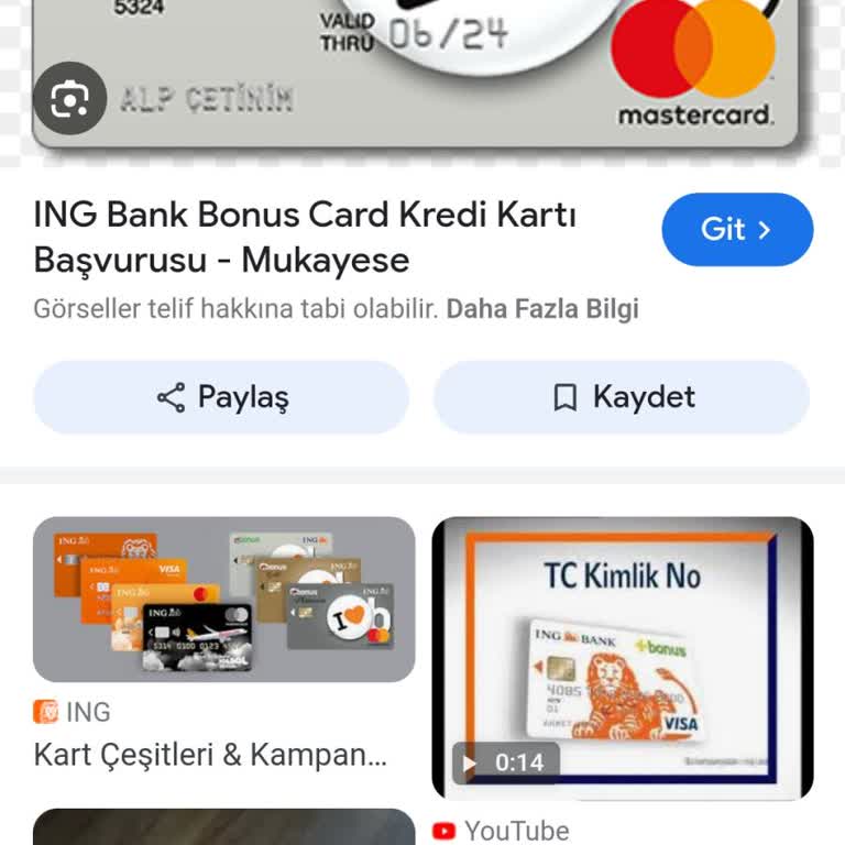 ING Kredi Kartı Hk.