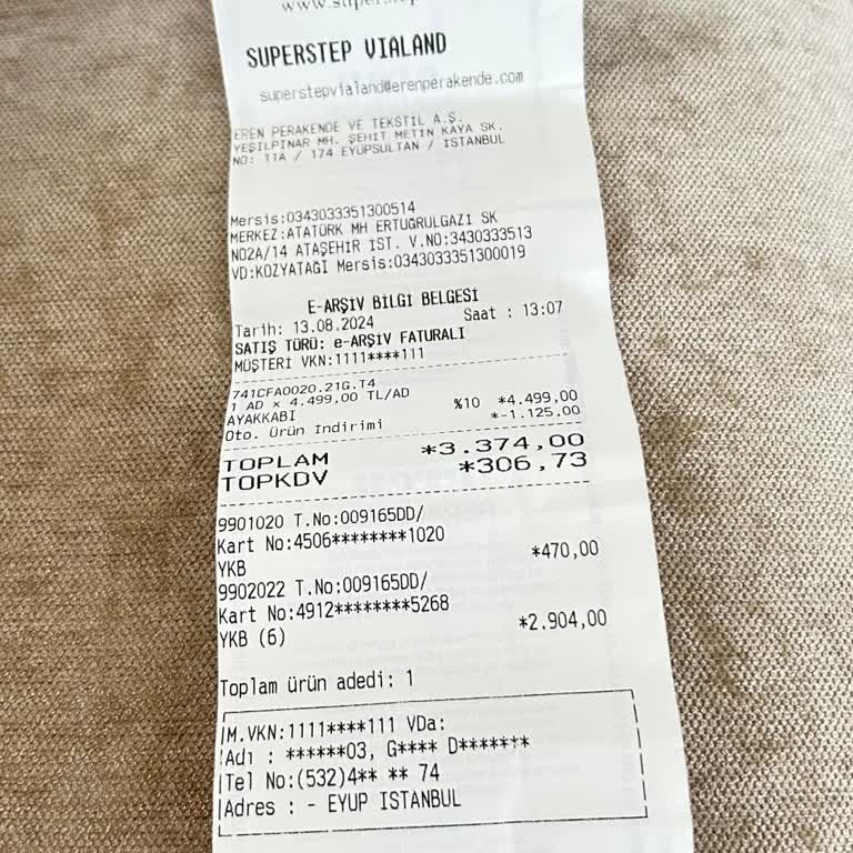 SuperStep Ayakkabı Değişim Olmadı