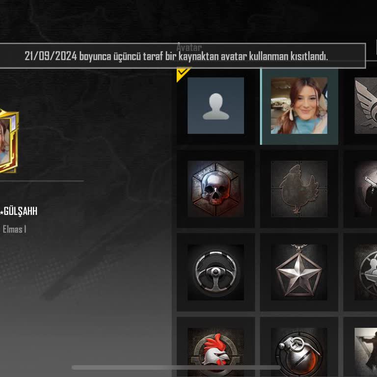 PUBG Mobil Avatar Kısıtlama Problemi