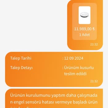 Trendyol Kusurlu Ürüne Paramı İade Etmiyor