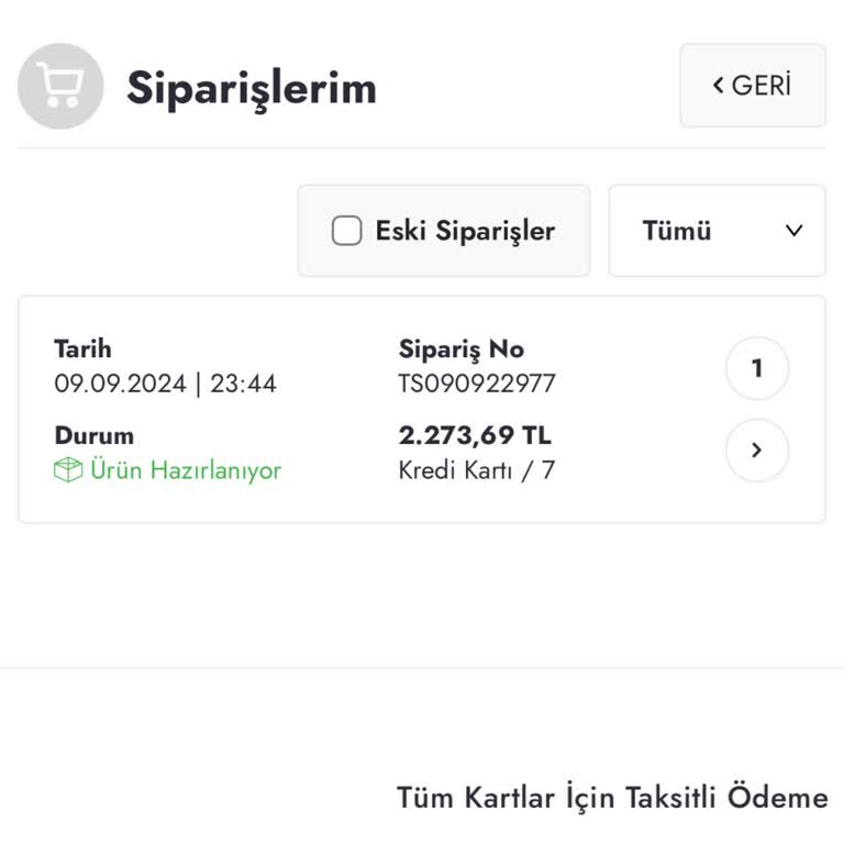 DGN - Doğan Çanta Ürünüm 13 Gündür Hazırlanıyor Görünüyor