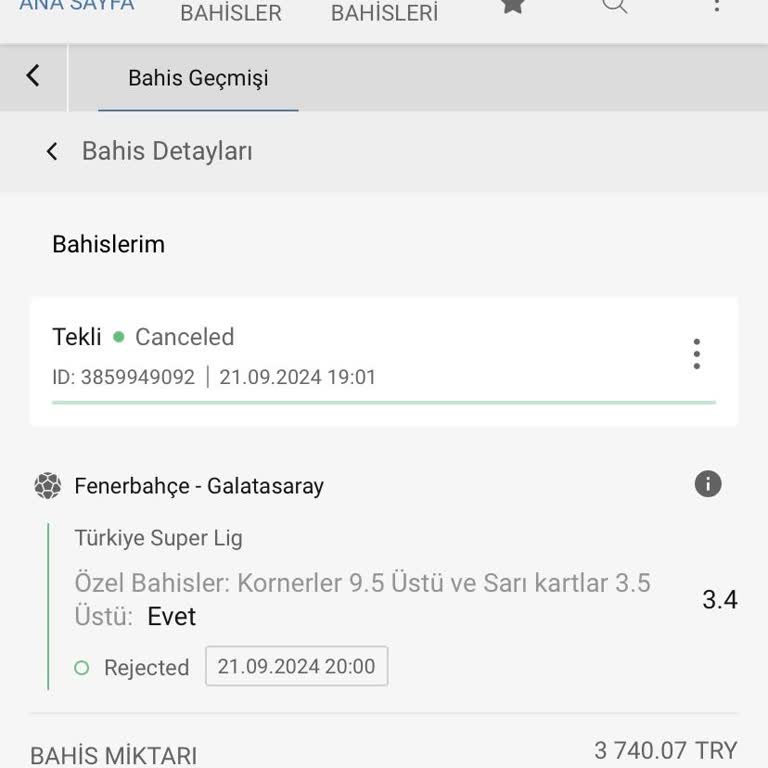 Superbetin Yanlış Açılan Bahis Ve İade Sorunu