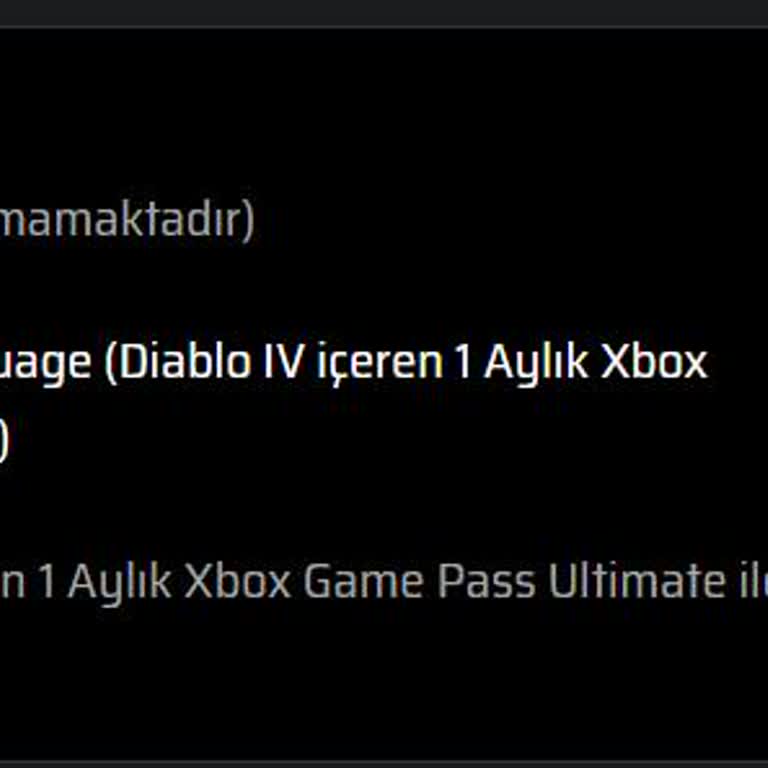 Monster Xbox Game Pass Hediye Üyeliği