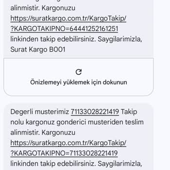 Sürat Kargo Babaeski Şube Teslimatı Kendim Aldım.