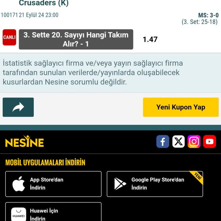 Nesine Yanıltıcı Oyun Kuralları Ve Para İadesi Talebi