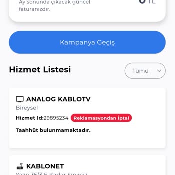 Kablo Net İnternet Abonelik Sıkıntısı