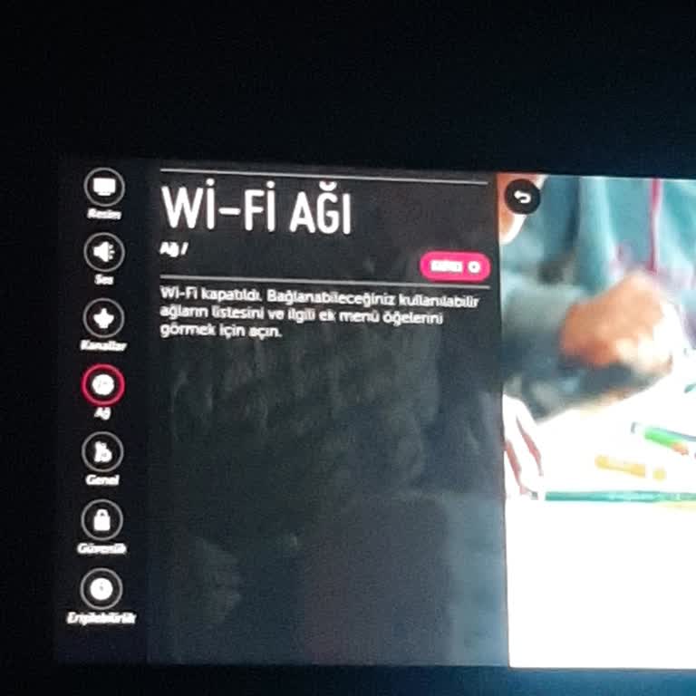 LG Televizyon Wi-Fi Sorunu