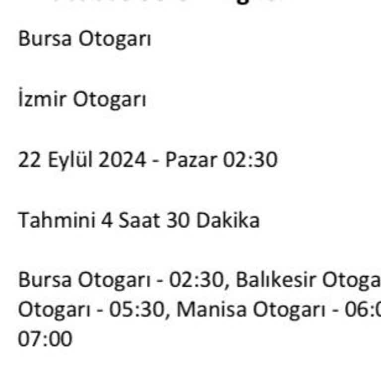 Giresun Turizm Ve Obilet Faciası