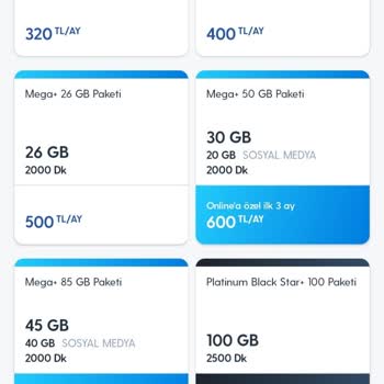 Turkcell Paket Fiyatları ve İnternet Miktarı Hakkında Şikayet