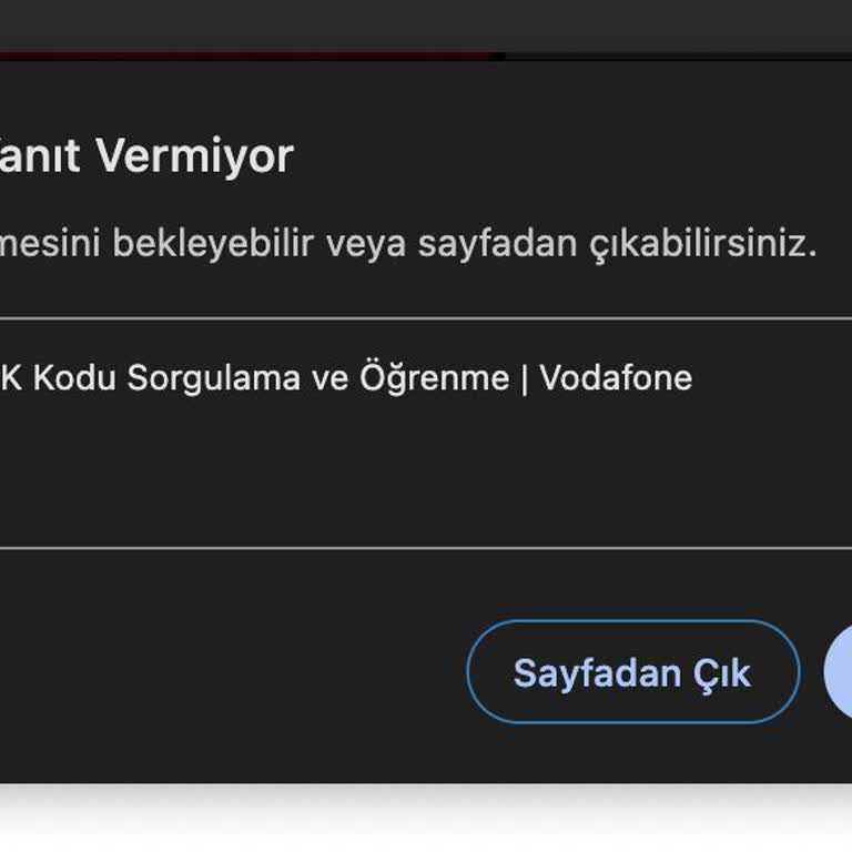 Vodafone PUK Kodu Sorunu: Yurt Dışında Erişim Problemi