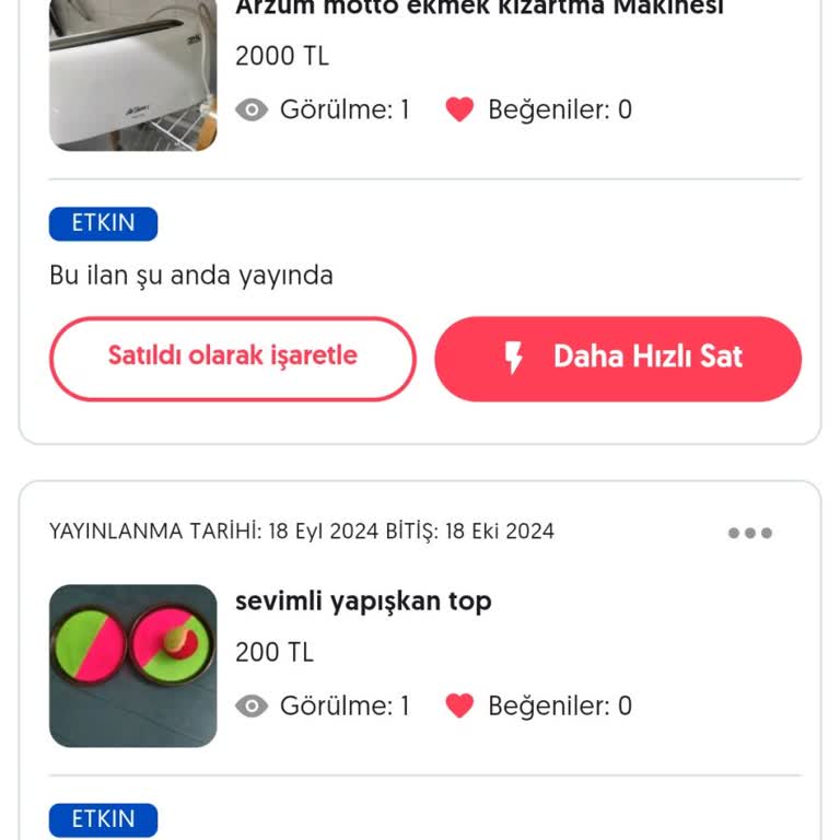 Letgo Paylaşımlarının Görünmemesi Sorunu