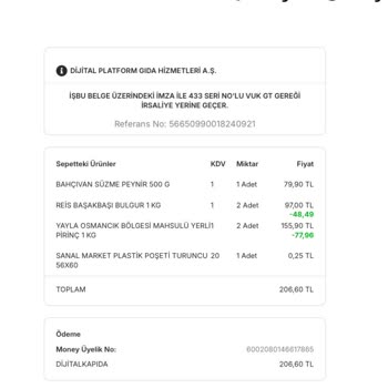Migros Peynirin Plastik Ambalajı Kırık Geldi