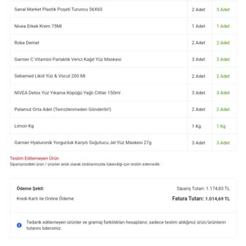 Migros Fazla Tutar Çekilmesi