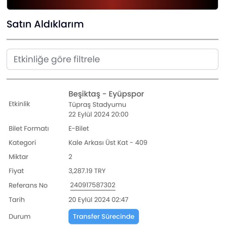 Banabilet'ten Aldığımız Biletler Hala Gelmedi!