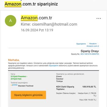 Amazon Gerçekten Mağdur Oldum