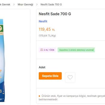 Migros Sanal Yanlış Ürün - Güllük Bodrum Şubesi