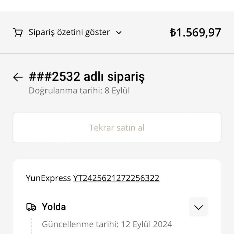 Shelove.co Ürünler Elime Ulaşmadı
