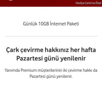 Vodafone Hediye Çarkı: Kullanım Süresi ve Hız Problemi