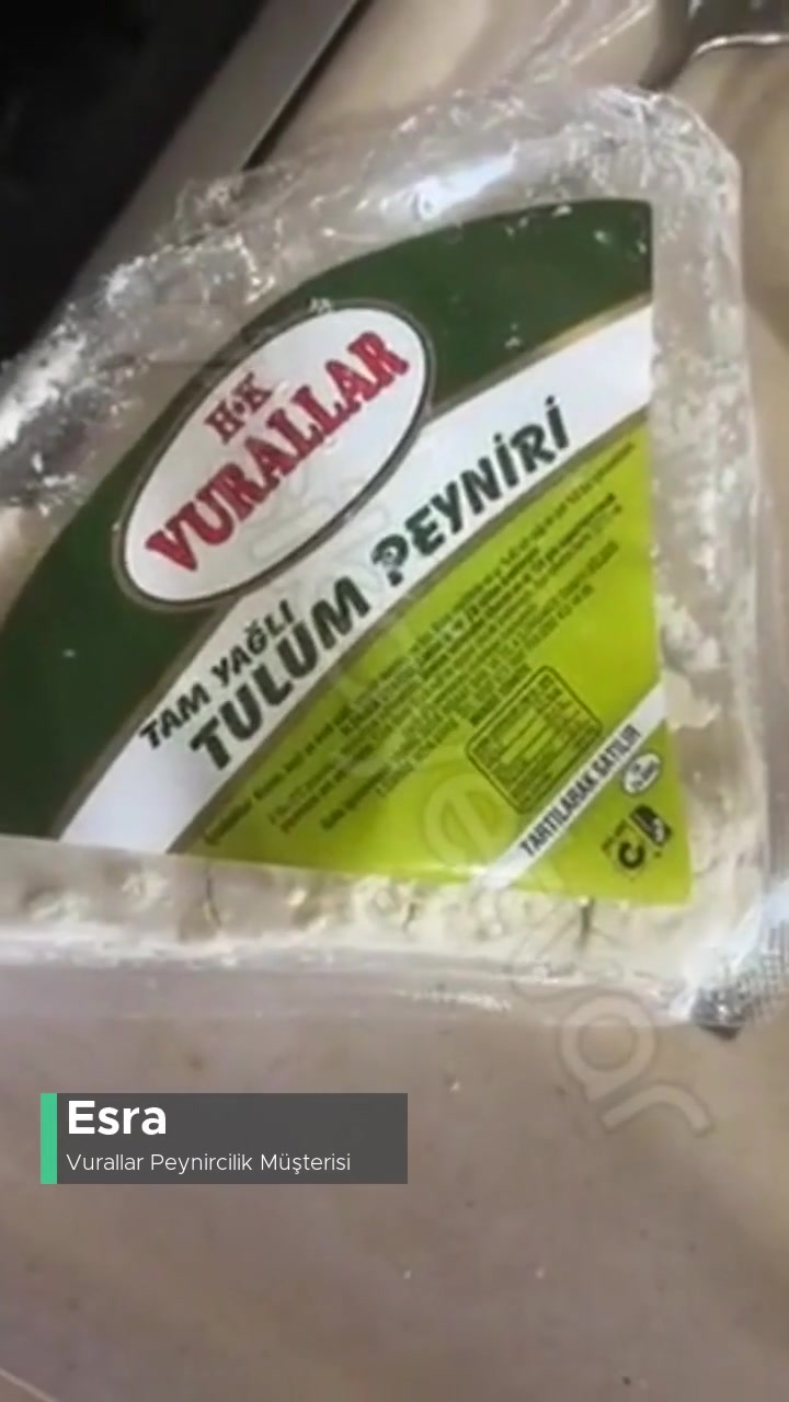 Vurallar Tulum Peynirinden Camsı Ucu Sivri Küçük Yabancı Madde Çıktı! videonun kapak resmi
