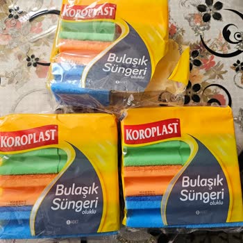 Koroplast Bulaşık Süngerleri Kısa Sürede Yıpranıyor