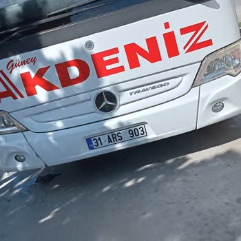 Güney Akdeniz Seyahat Otobüs Ten Atılmak