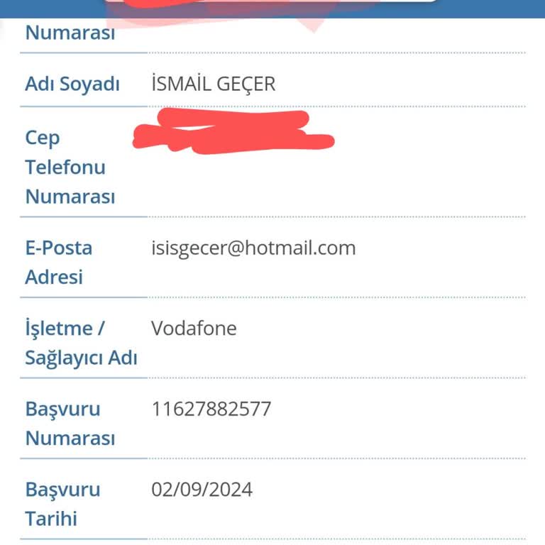 Vodafone Numara Taşıma Sürecinde Kurye Sorunu