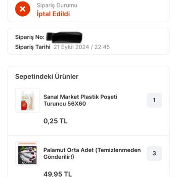 Migros Palamut Balığı 49,95 Tl (! )