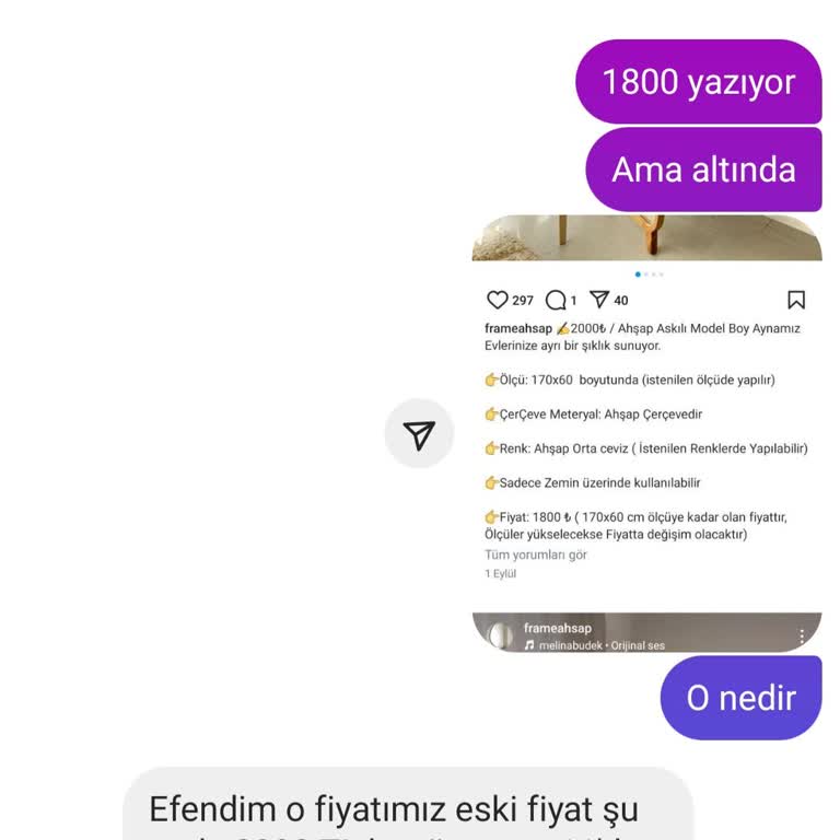 Akbank Frame Ahşap Şikayet