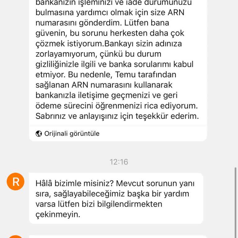 Ziraat Bankası Alışveriş Sonrası Para İadesi Sorunu