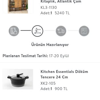 Vivense'den Verdiğim Kitaplığın Teslim Edilmemesi