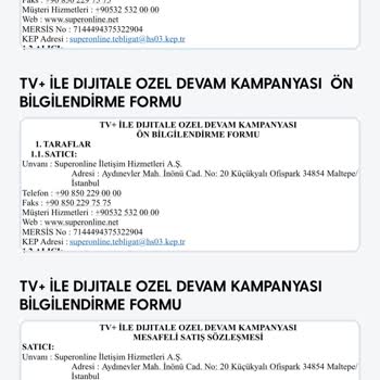 Superonline Mobilden Taahhüt Yenileme Hata Veriyor