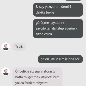 Vodafone Müşteri Hizmetleri İlgisizliği ve Yanıltıcı Bilgi