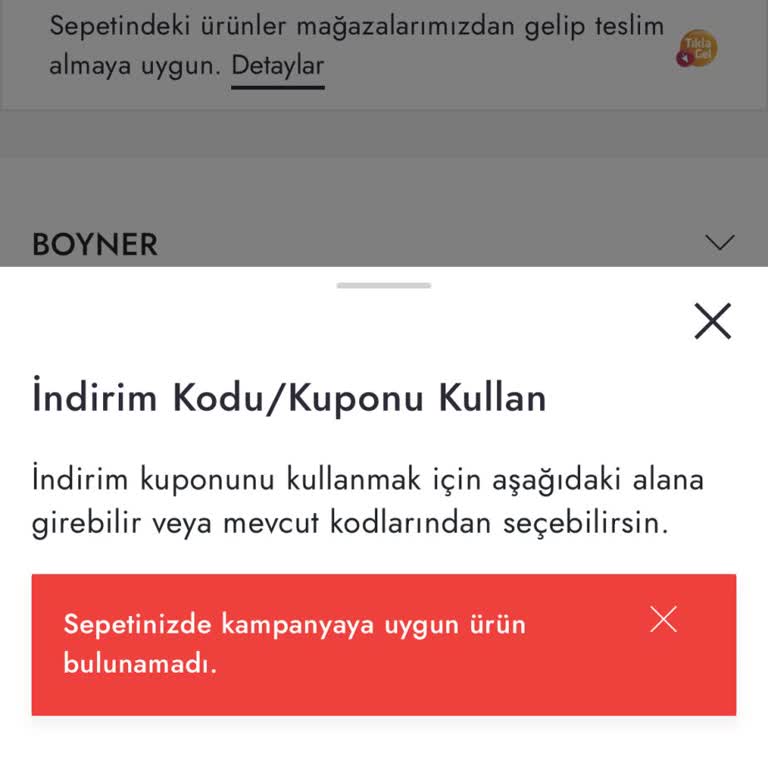 Boyner Tarafından "Kandırıldığımı Düşünüyorum."