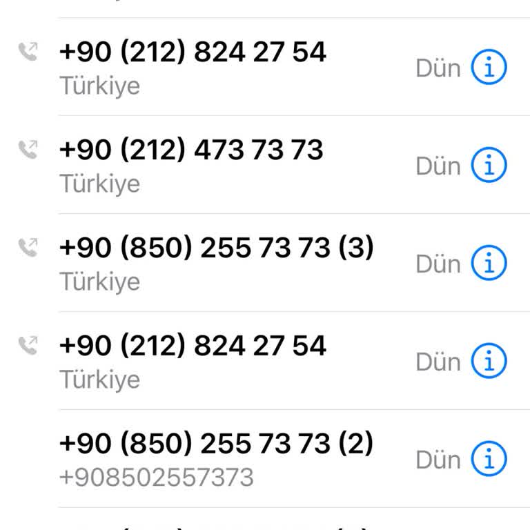 Digiturk Sahte Numara 08502557373