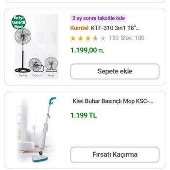 Hepsiburada Ürün Fiyat Farklılığı