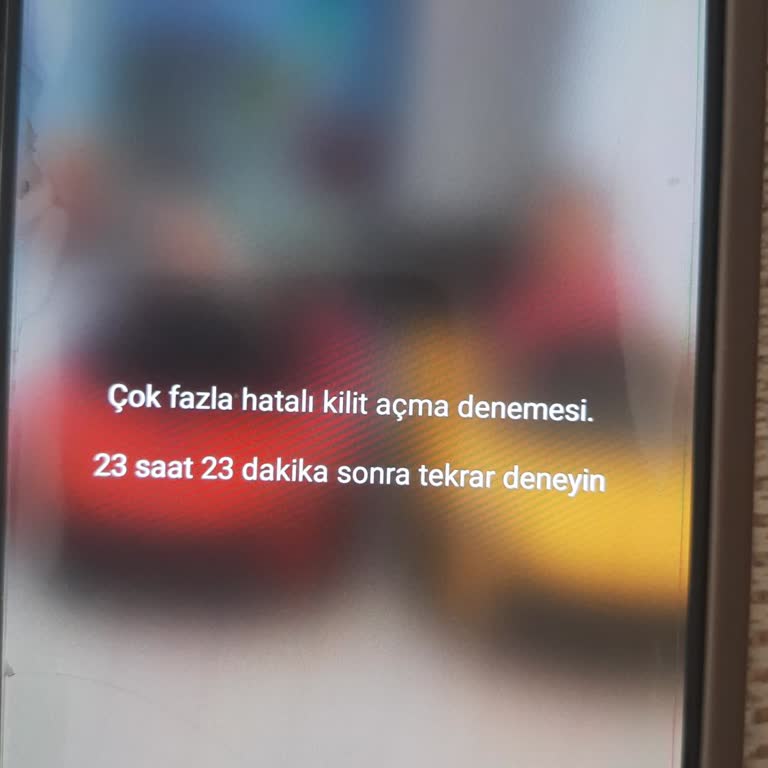 Samsung Telefon Desen Kilidi Hatası