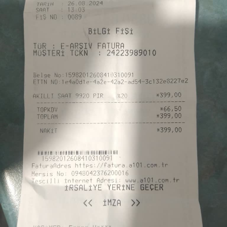 Piranha A101 Ayıplı Ürün İadesi Hakkında