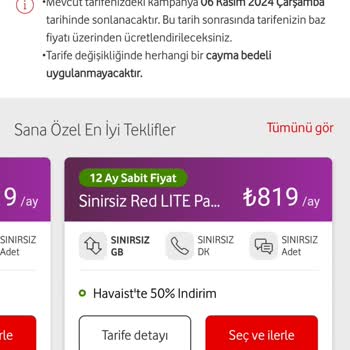Vodafone Faturalarda Şok Zam ve Müşteri Hizmetleri Sorunu