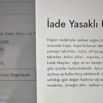 Boyner Online Ürün İadesi Mağduriyeti