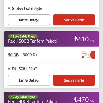 Vodafone'un Yüksek Fiyatlı ve Gereksiz Paket Yönlendirmesi