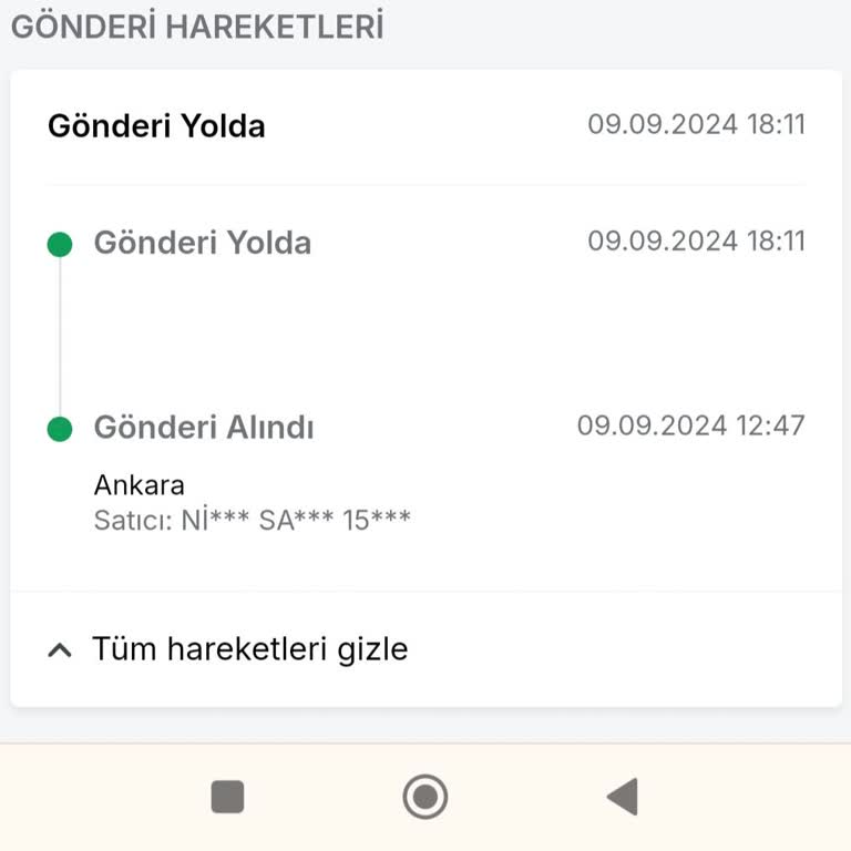 Trendyol Express Kargom 2 Haftadır Yok.