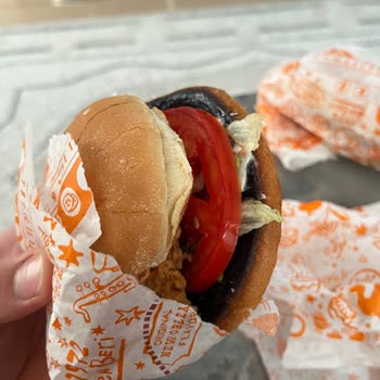Popeyes Sandviç Ekmeği Yanık