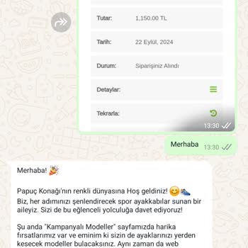 Papuc Konağı Siparişi İptal Yerine Zorla Göndermeye Çalışıyor.